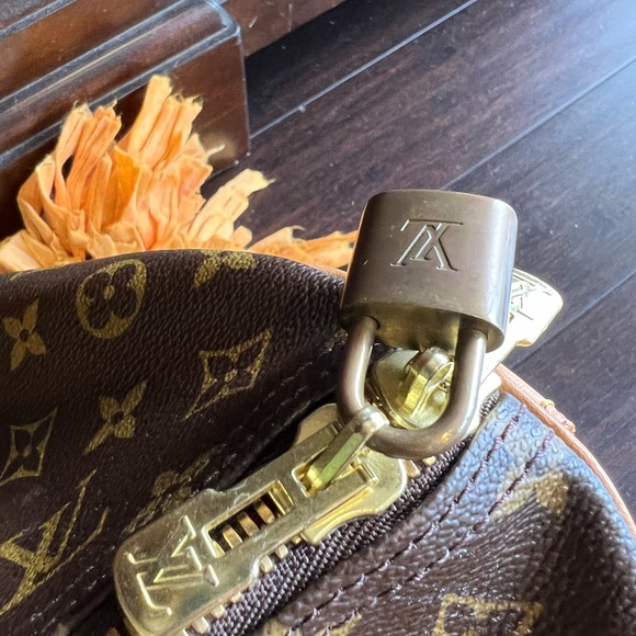 Auth Louis Vuitton Monogram Keepall Bandouliere 60 Boston Travel Bag M41412 - Picture 12 of 13